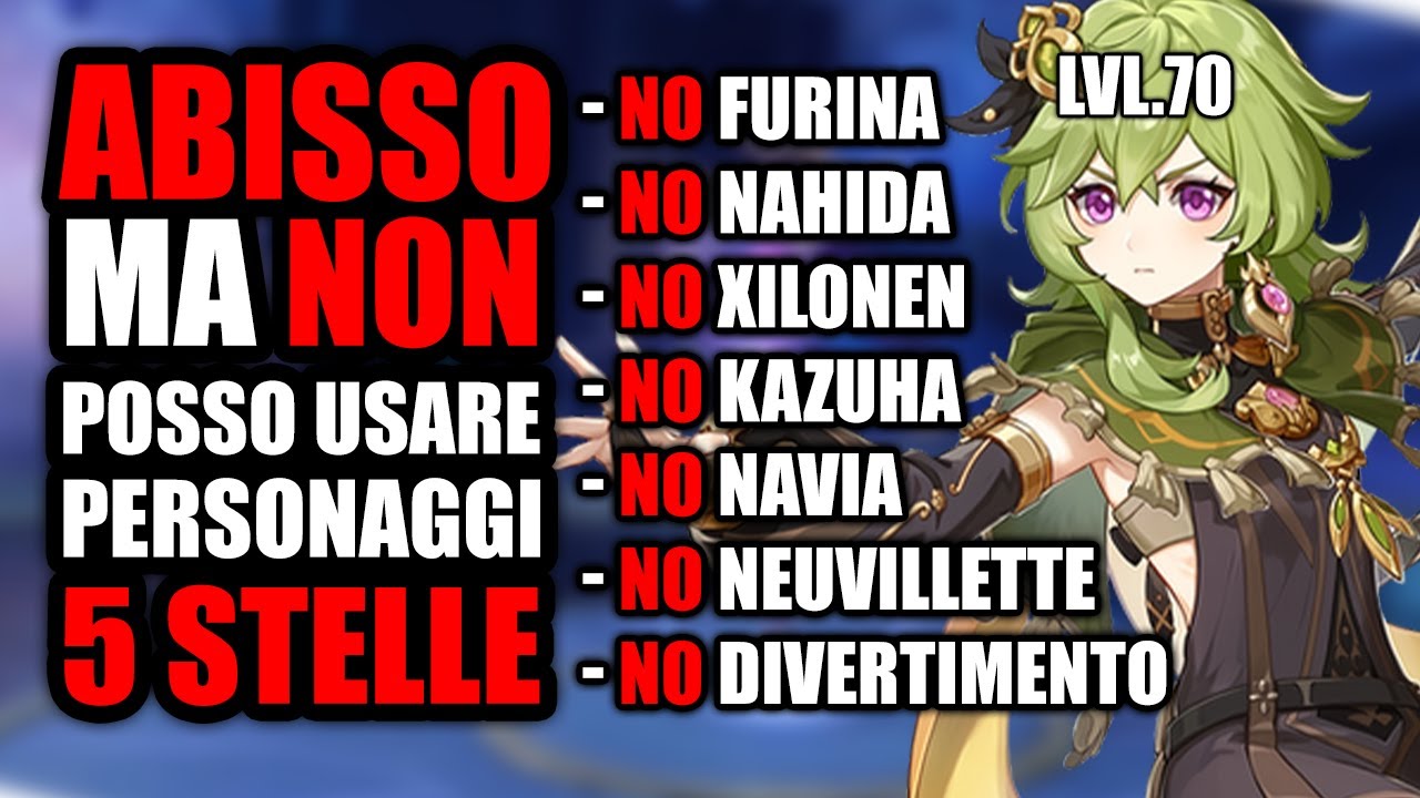 SOLO 4 STELLE IN QUESTO ABISSO? (ma è legale?) | Genshin Impact ITA