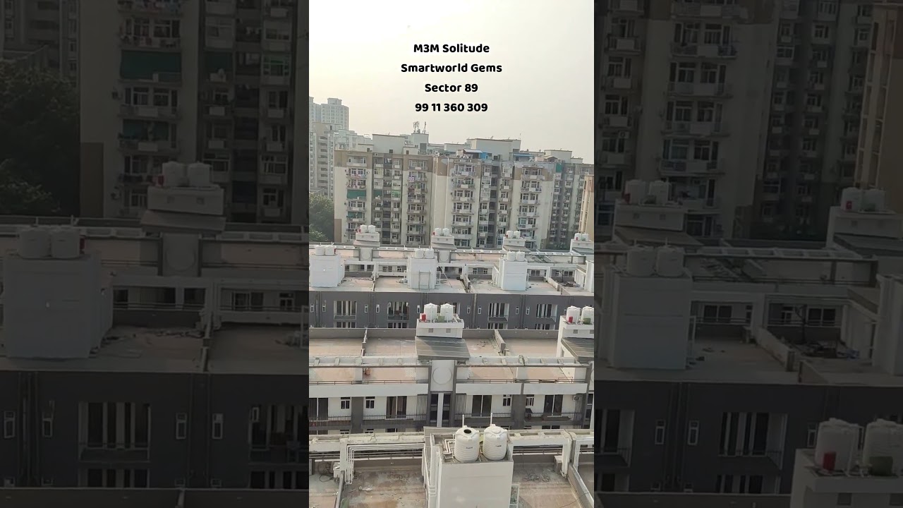 M3M Solitude & Smartworld Gems &ndash; Sector 89, Gurugram #gurgaon #m3mproperties #m3m  #investment