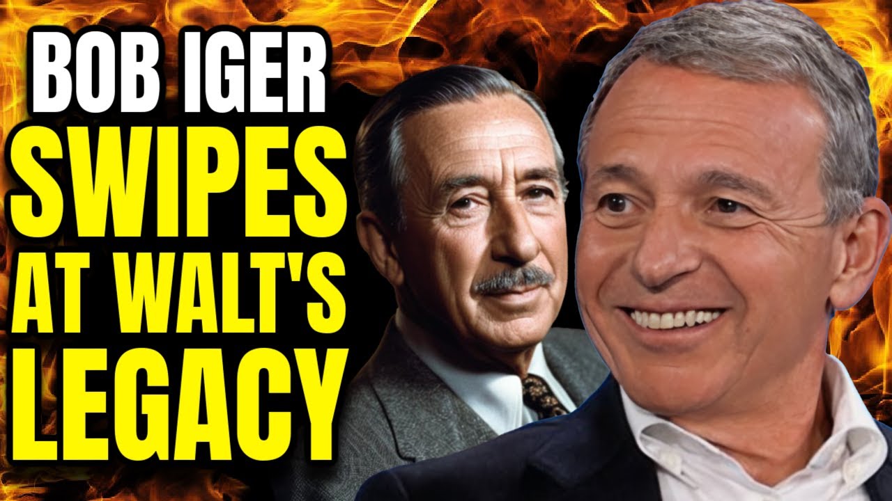 Bob Iger SWIPES at Walt's Legacy: Disney CEO Tells Company Not to Revere Its Founder Anymore
