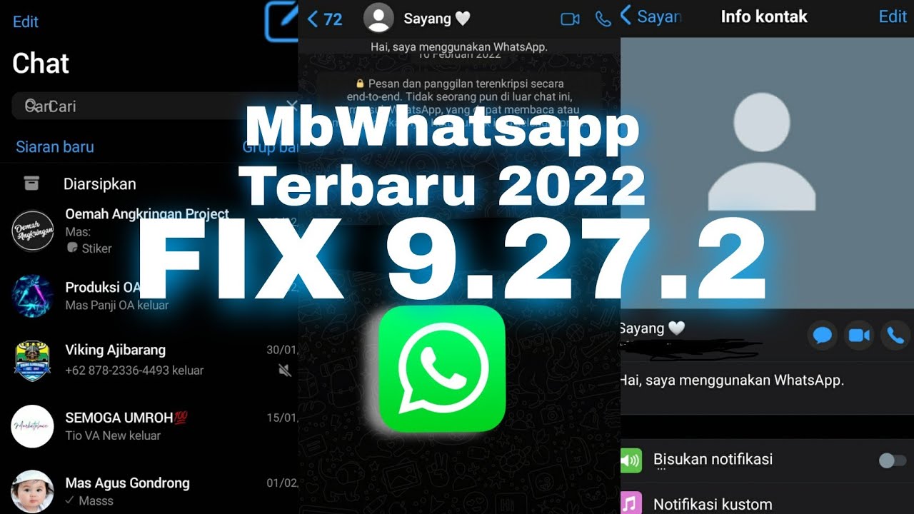 MB WhatsApp IOS terbaru 2022