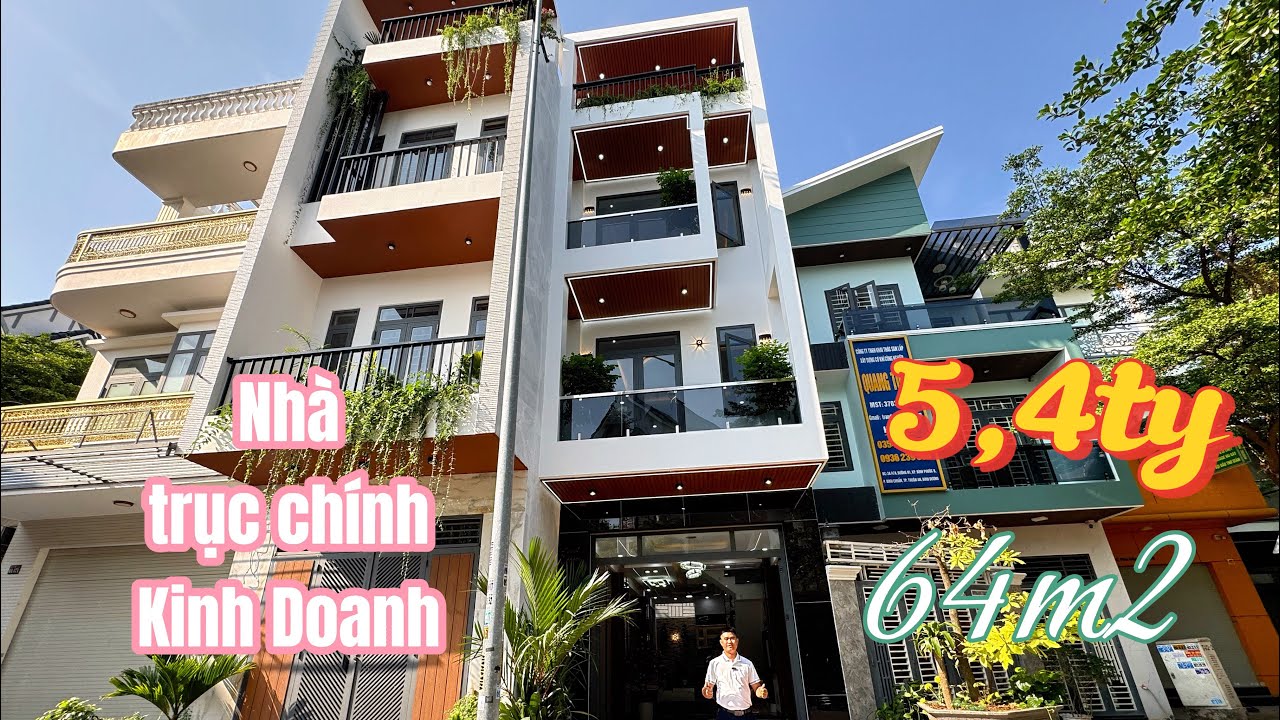 Bán nhà thuận an, 1 trệt 2 lầu, full nội thất. MT kinh doanh. Giá 5,4ty còn TL 