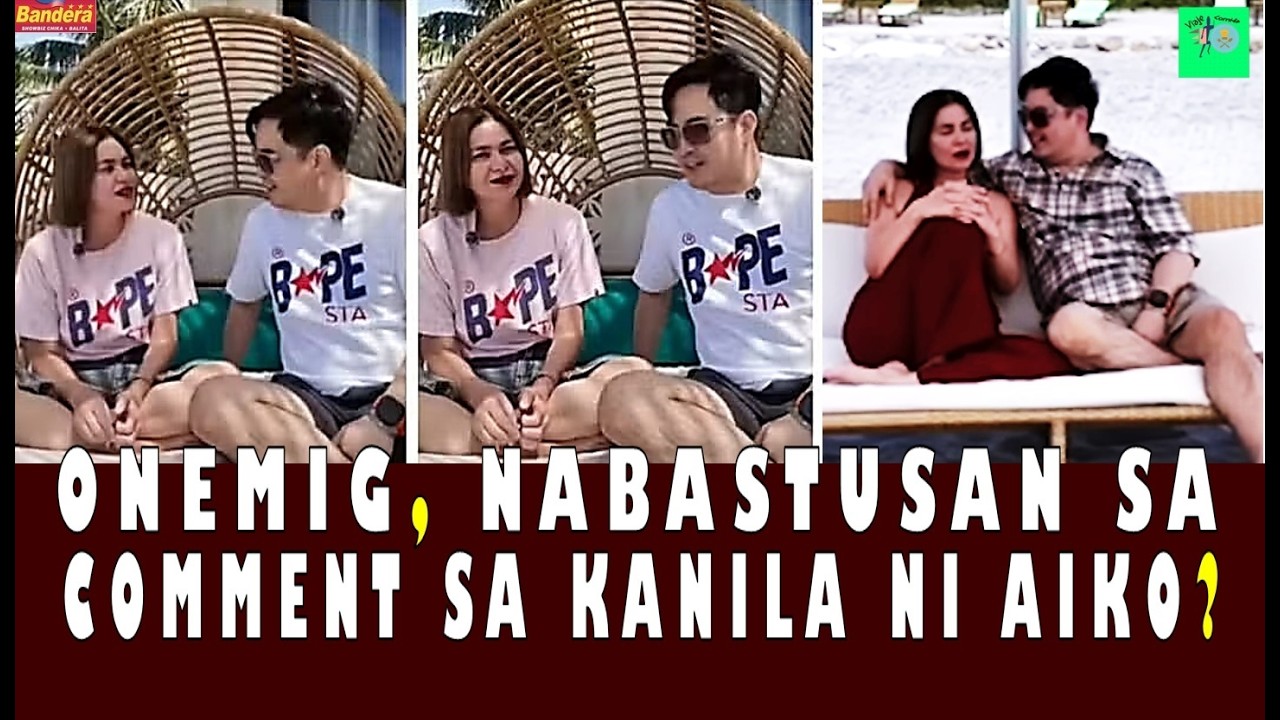 ONEMIG BONDOC, NABASTUSAN SA COMMENT SA KANILA NI AIKO? 🫣 #onemigbondoc #aikomelendez #viral