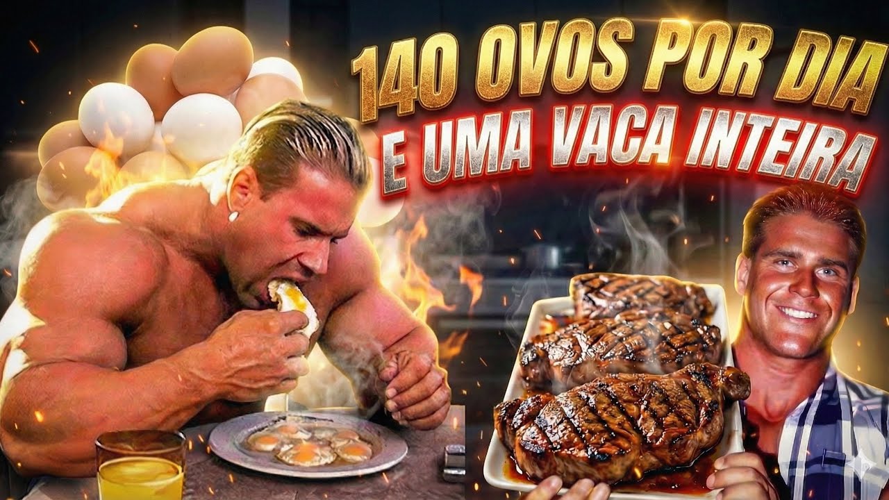 O CAMPEÃO que NÃO sente MAIS PRAZER em COMER! O LADO SOMBRIO DE JAY CUTLER.