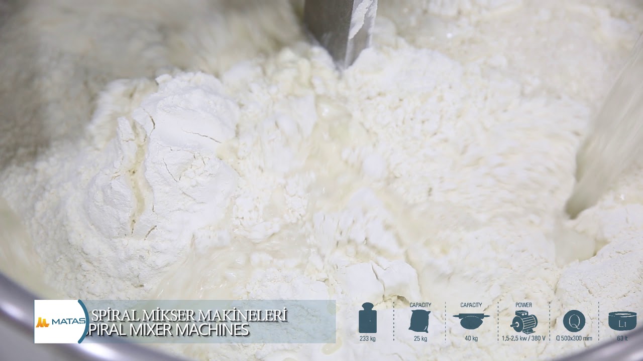 Mataş | SM 40 Spiral Mikser (Spiral Mixer)