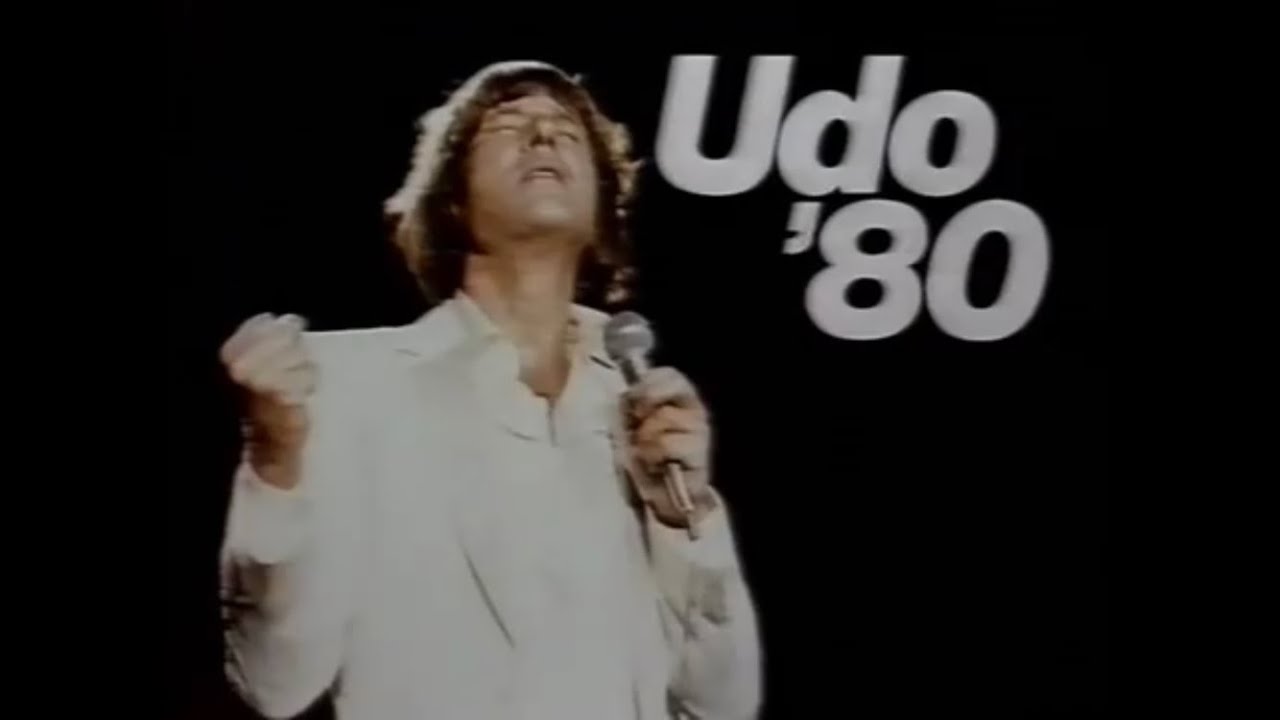 Udo 80' Live-TV-Konzert, Groningen Niederlande, 11/10/1979 - Udo Jürgens
