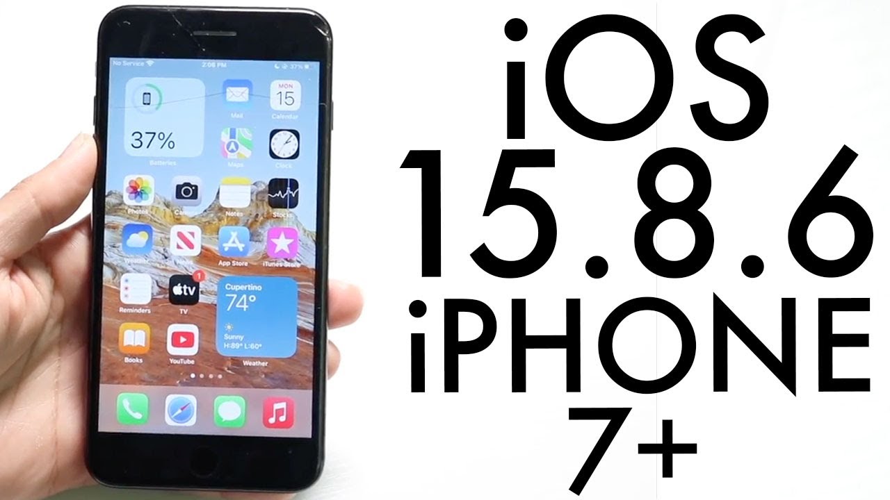 iOS 15.8.6 на iPhone 7 Plus! (Обзор)