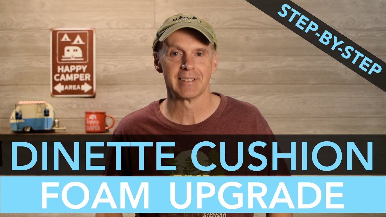 R-Pod 179 Dinette Cushion Foam DIY Upgrade