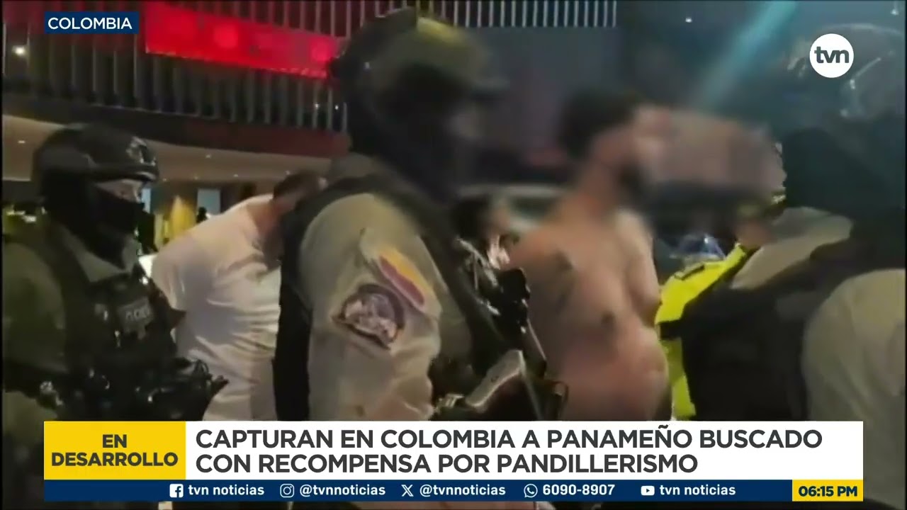 Capturan en Colombia a alias 'Balín', presunto cabecilla de la pandilla SAM 23