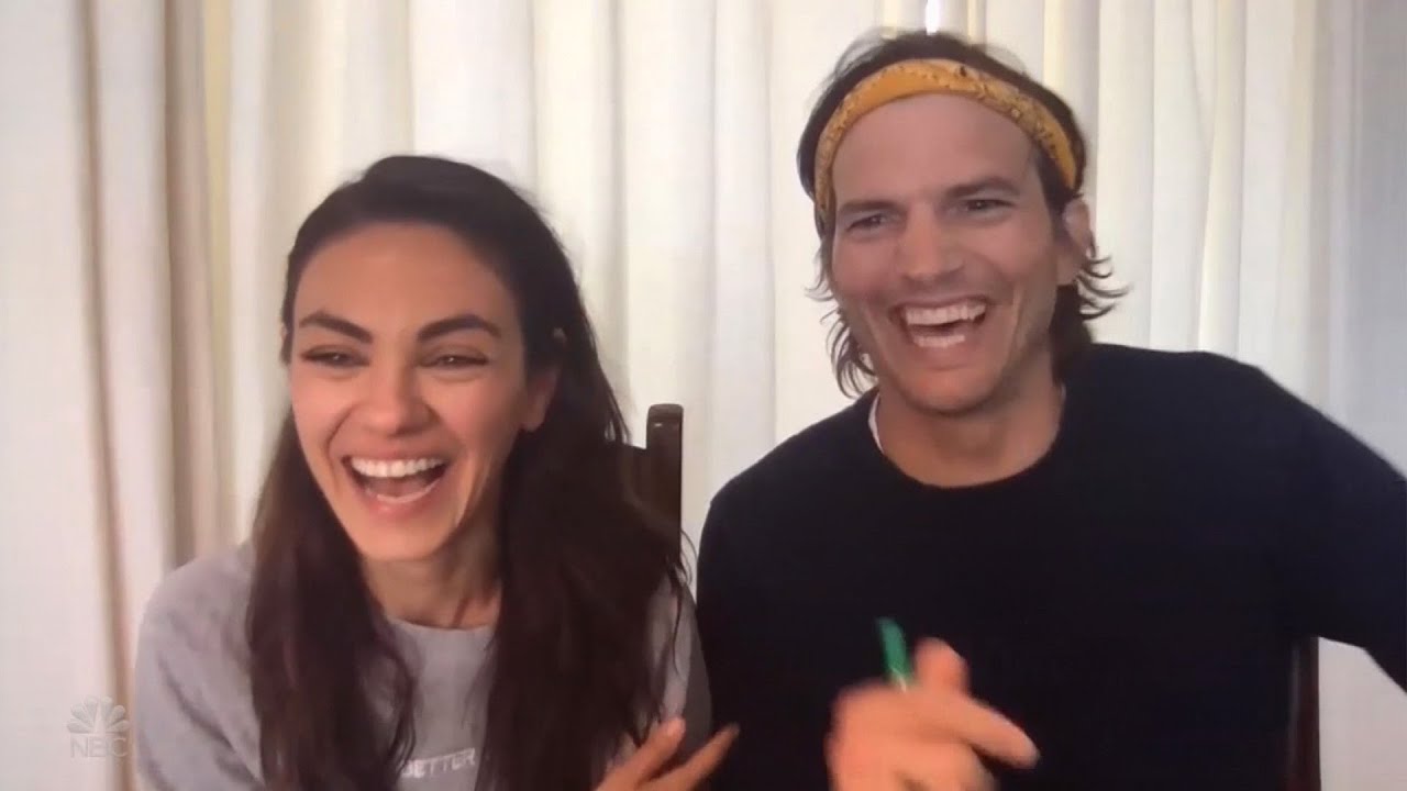 Watch Mila Kunis and Ashton Kutcher Have a Laugh ATTACK
