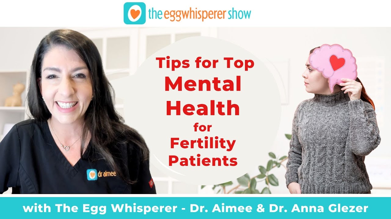 Tips for Top Mental Health for Fertility Patients w Dr. Anna Glezer #mentalhealth #ttc #infertility