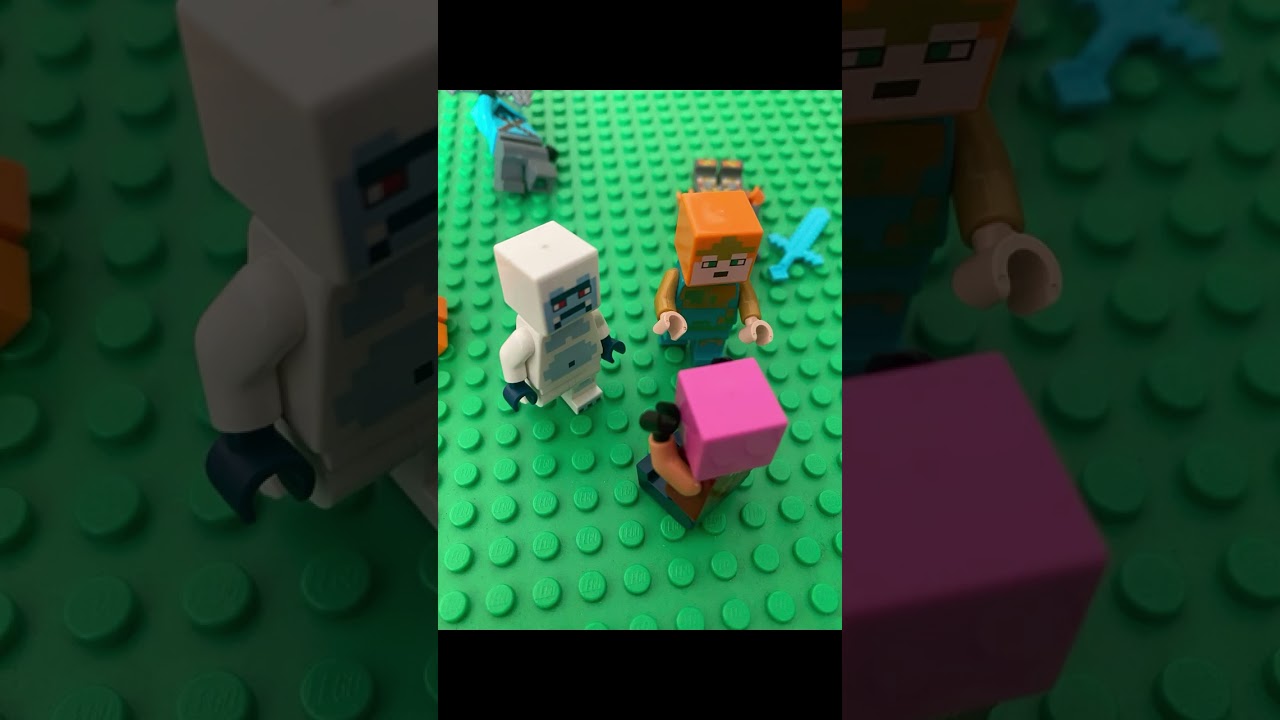 The Village Attack, A Lego Minecraft Stop Motion