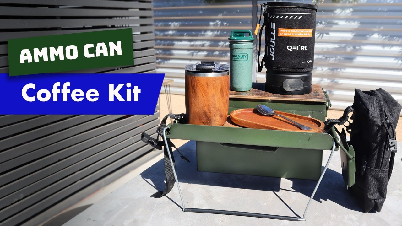 Ammo Can Coffee Kit - A DIY Micro Camp Kitchen