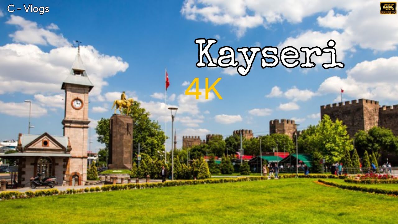 KAYSERİ CITY Walking Tour\ Kayseri Turu /HDR 4K/#kayseri ²⁰²⁴