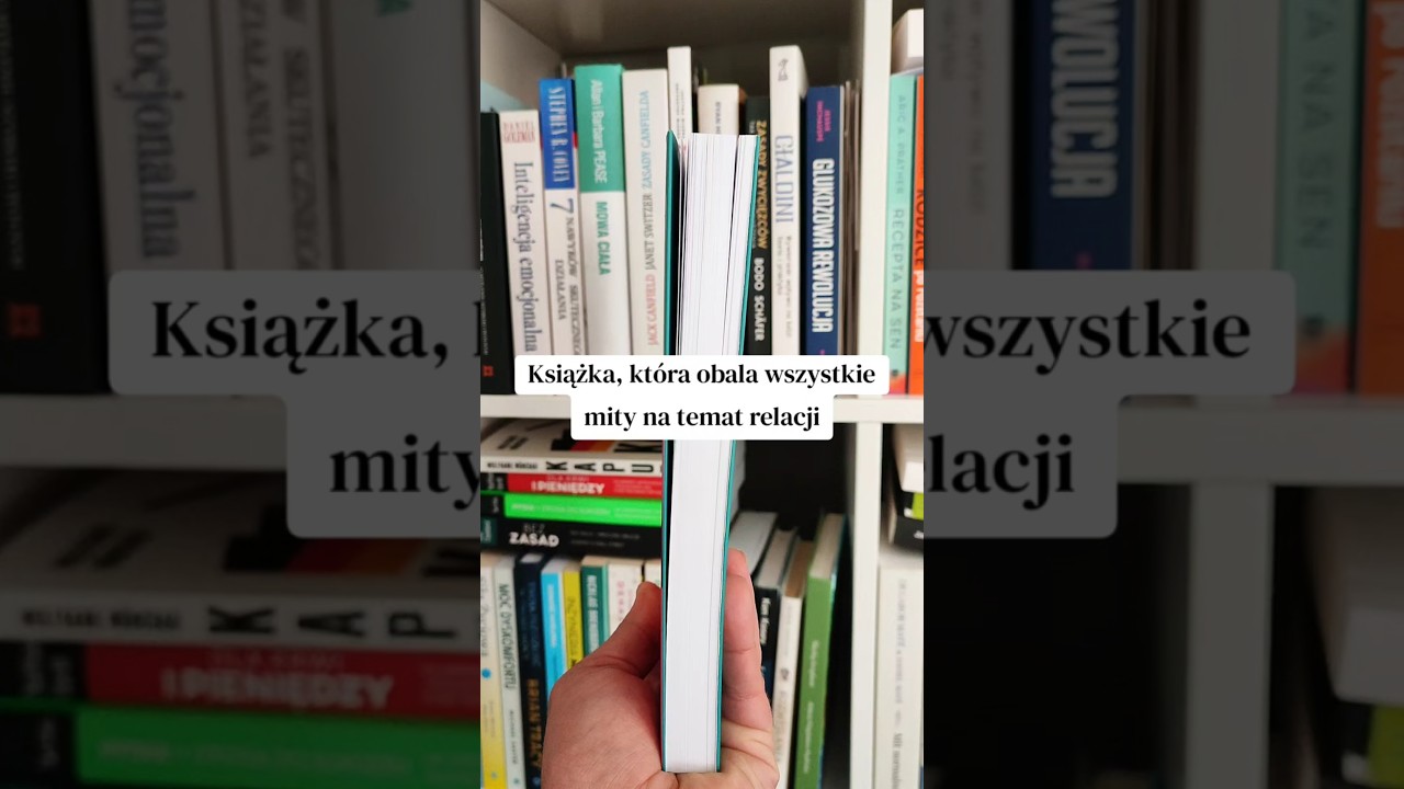Książka, kt&oacute;ra obala wszystkie mity na temat relacji.. 👥