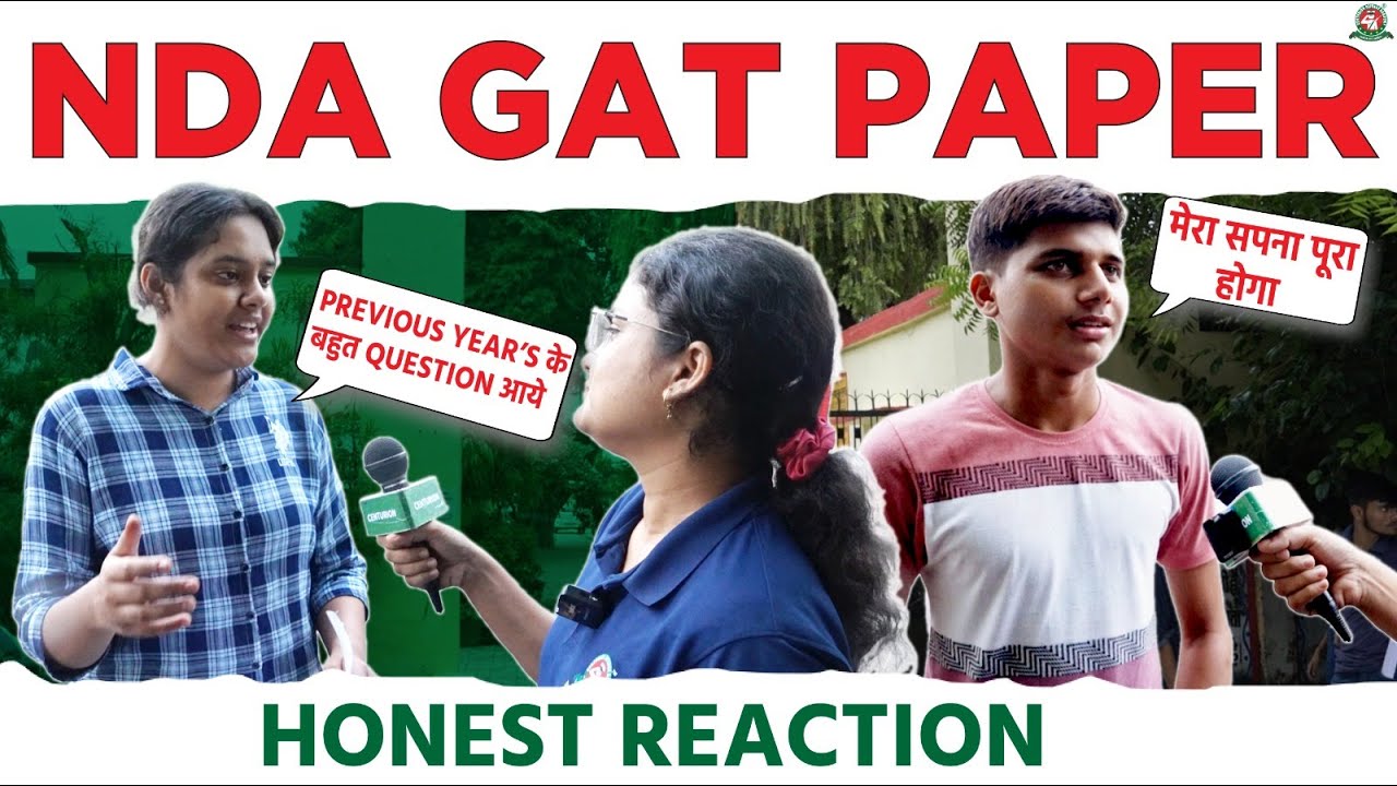 NDA 2 2024 GAT PAPER REVIEW 🙌 Current Affairs का pattern change हुआ है😱 #nda #nda2024 #nda22024