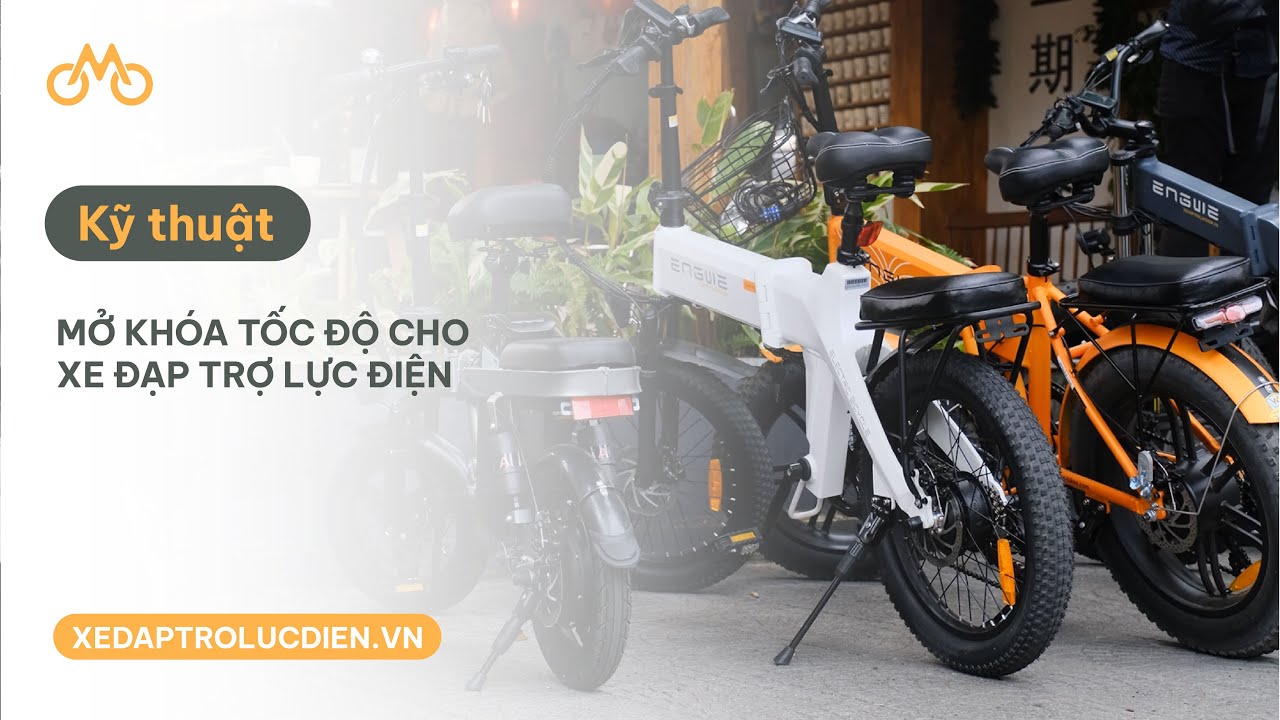 Hướng dẫn mở khóa tốc độ cho xe đạp trợ lực điện