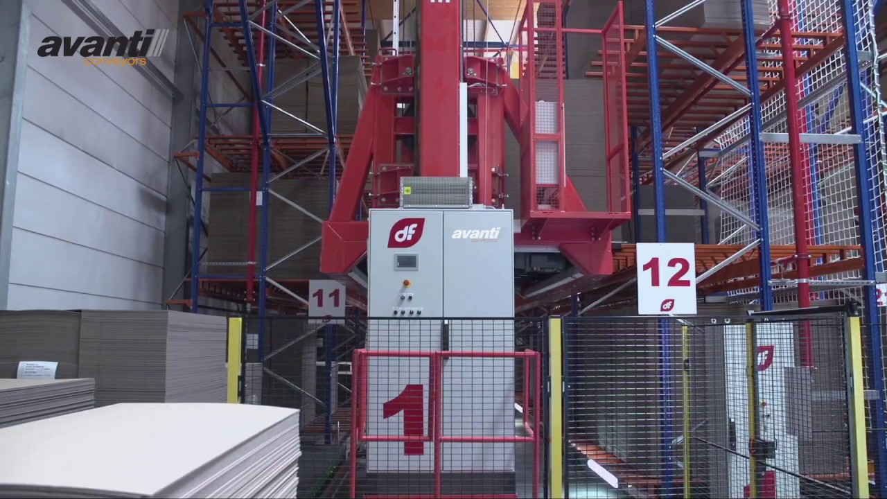 Avanti ASRS solutions for WIP and Finished Goods Storage