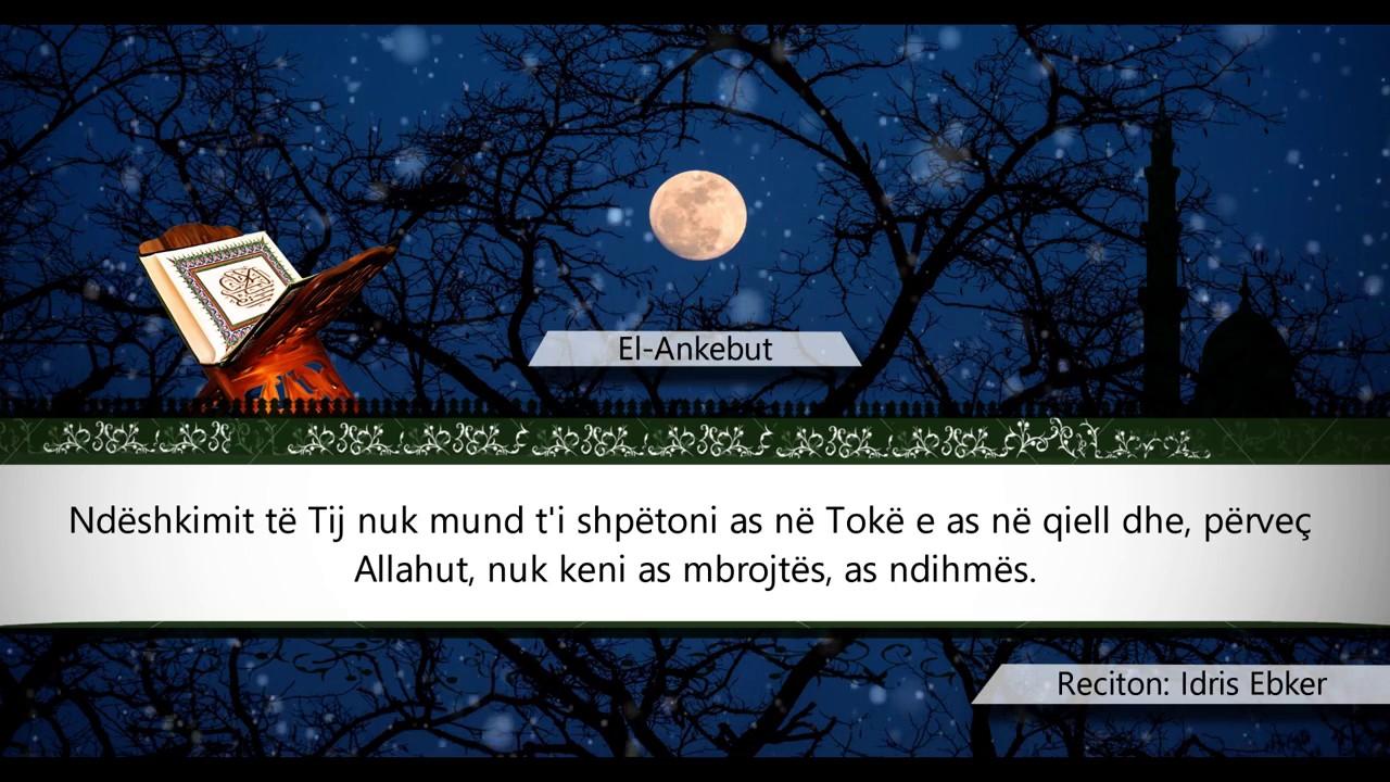 029   EL ANKEBUT - Kuran Shqip