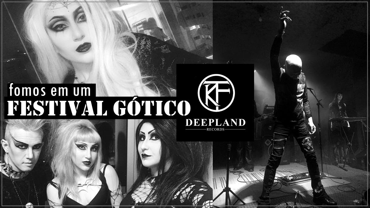 FUI EM UM FESTIVAL GÓTICO BRASILEIRO! | DeepLand Festival | GagaTV