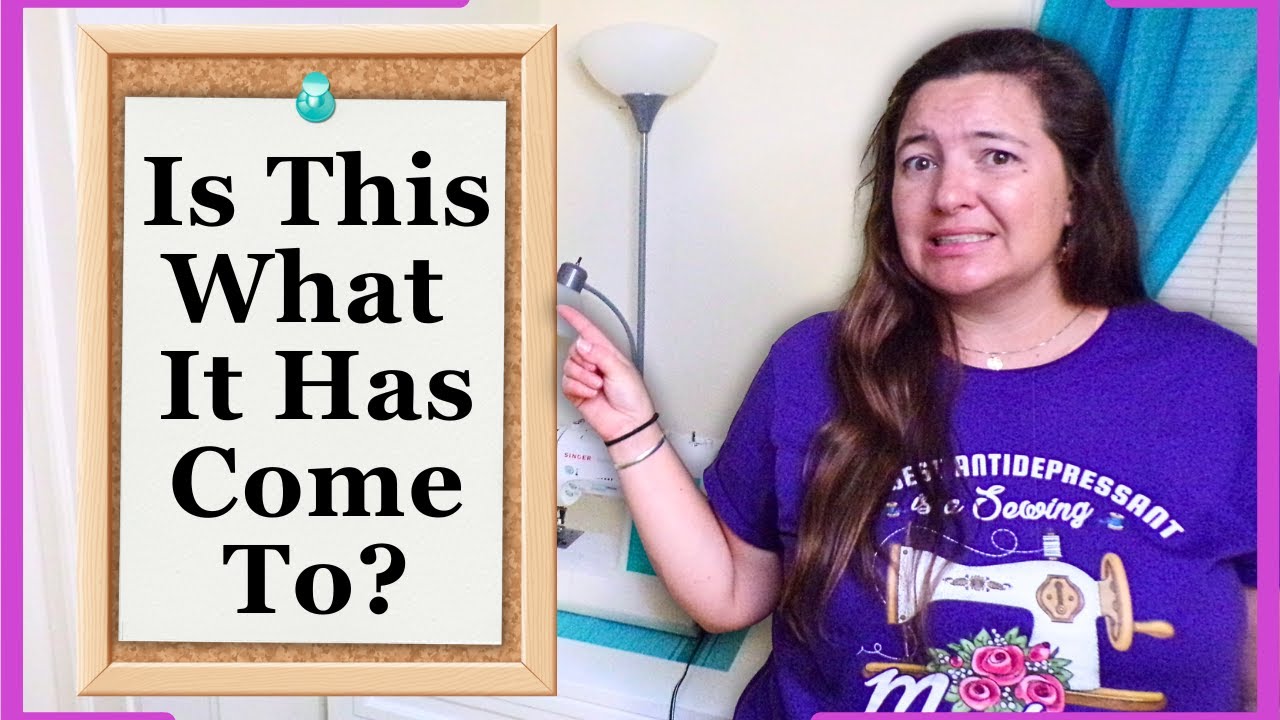 What's Wrong With The Sewing Community