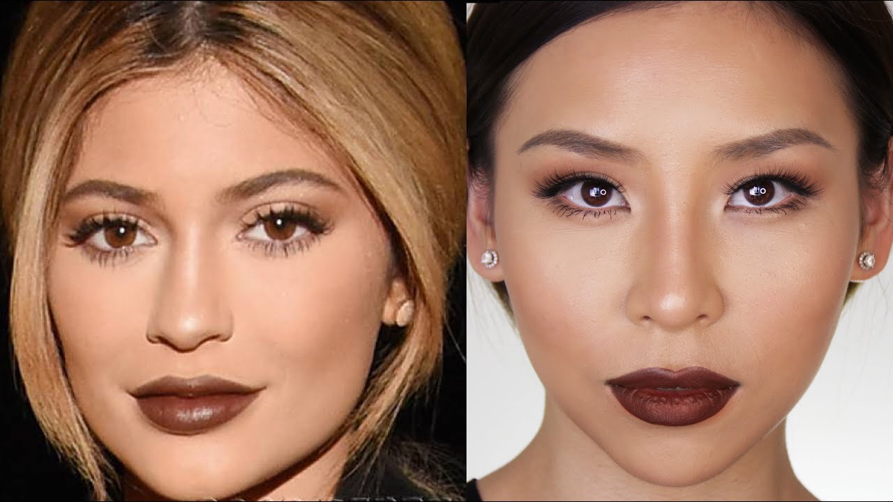 Kylie Jenner Fall Makeup Tutorial - Great for Hooded or Asian Eyes