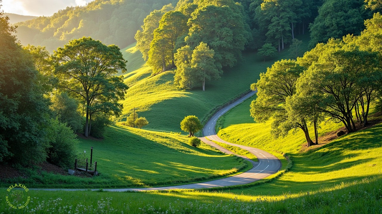 Relaxing Nature Music 4K🌿 Soothing Piano with Forest Ambience – Relaxing Nature Sounds