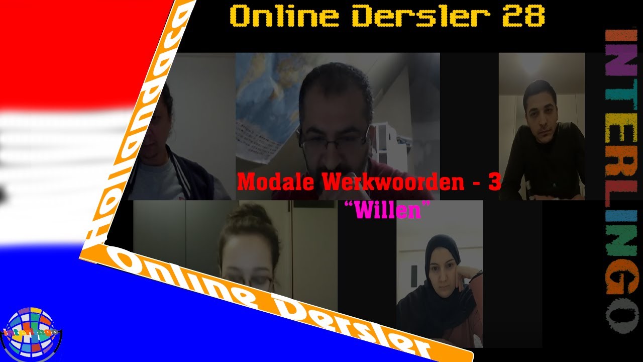 Ders 28 - Modale Werkwoorden 3 - Willen