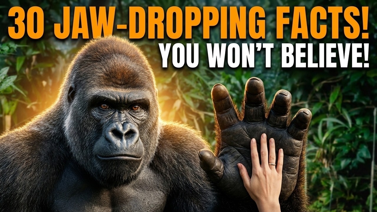 30 Jaw‑Dropping Gorilla Facts You Won’t  Believe!