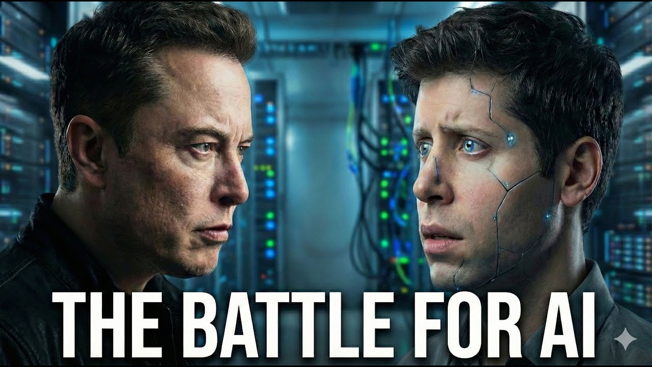 The Battle for AI - Elon Musk vs OpenAI vs Google vs China