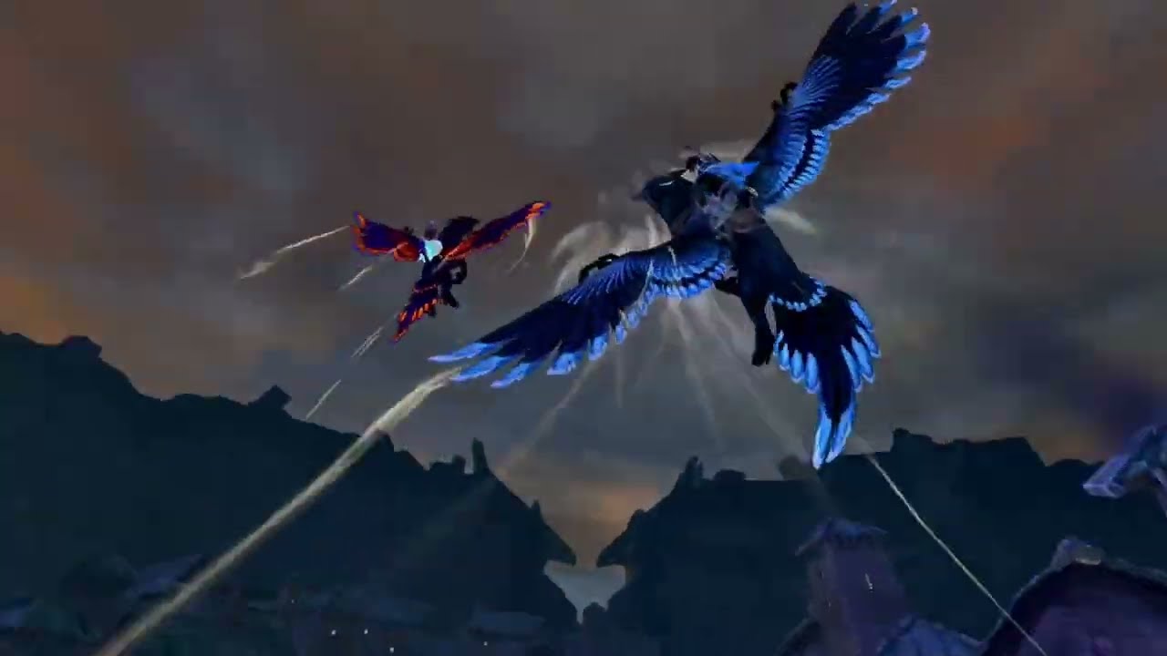 Guild Wars 2 - A Tale Of The Skies (Griffon Flying Compilation)