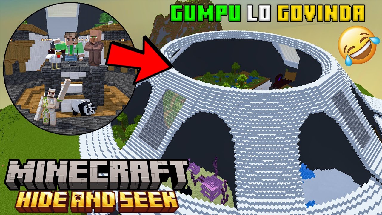 We Played Hide And Seek In Shulkercraft Storage Area | Minecraft Hide & Seek | In Telugu | GMK GAMER