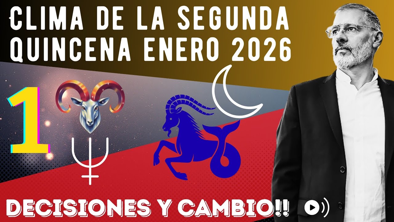 #pronosticos 2da quincena de #enero #2026 #astrologia