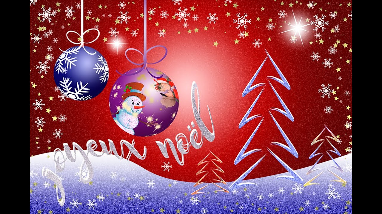 CARTE DE NOEL DEUXIEME PARTIE  avec PHOTOSHOP 2021 Bruno Sorce