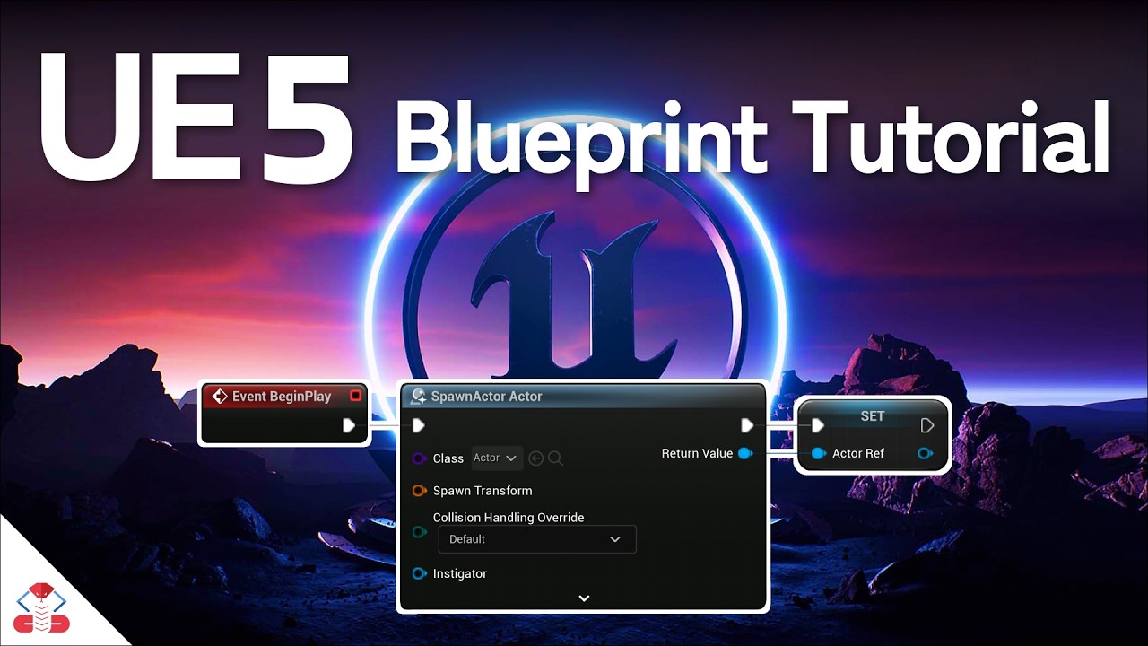 Learn Blueprints for Unreal Engine 5 in ONE VIDEO - Beginner Tutorial