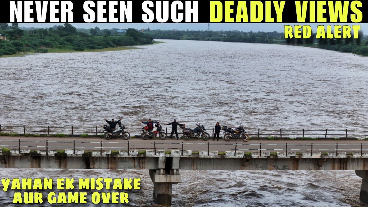 Monsoon Maharashtra Jitna Sundar Utna Risky😱 | Yahan Hum Bhi Dar Gye | EP-03 Dhule To Malshej Ride