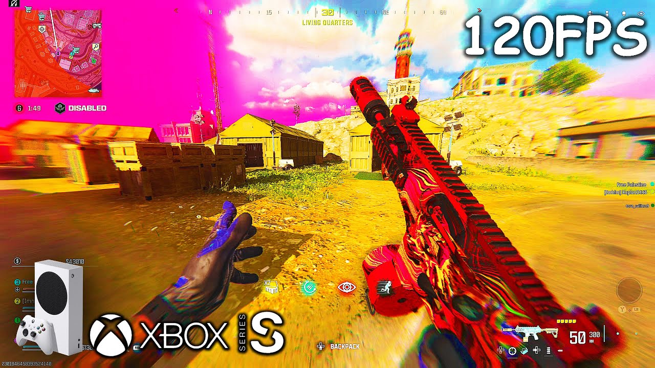 Xbox Series S - Warzone 3 - REBIRTH ISLAND (1080p 120FPS)