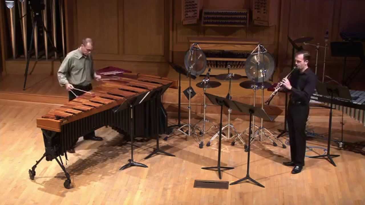 "Clarimba for clarinet and marimba" by Jorge Montilla [CSU Faculty]
