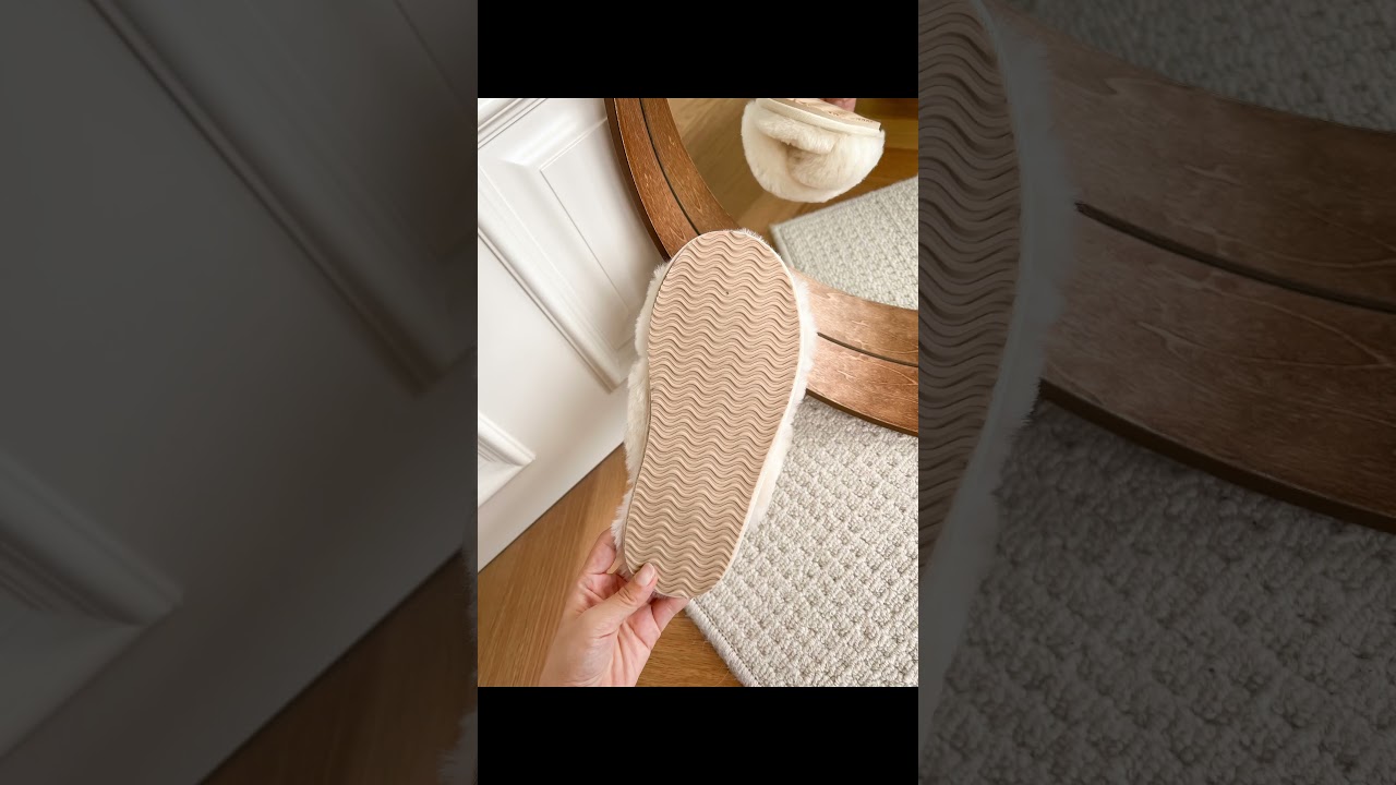 Fluffy Cross Band Slippers &ndash; Cozy Faux Fur Slides for Women