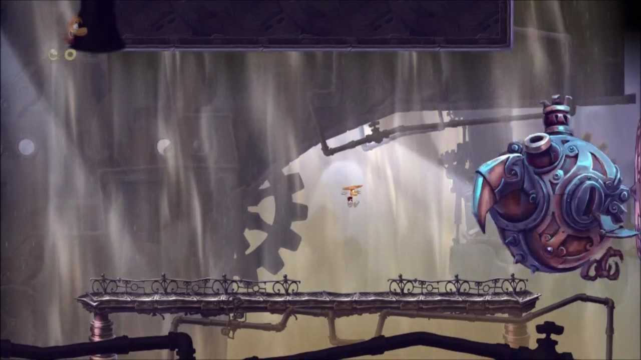 Rayman Origins (1080i HD) Walkthrough Part 93 - The Reveal & Get Away!