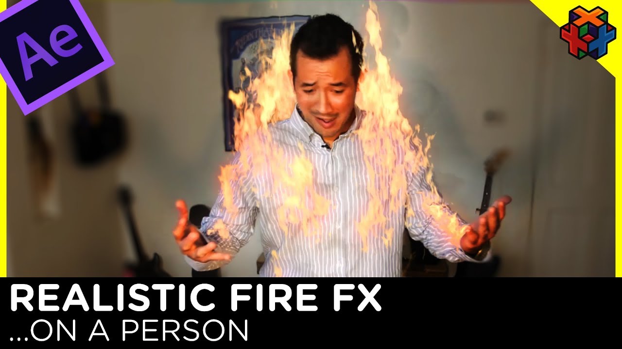 🔥 Realistic Fire on People 🔥 After Effects Tutorial