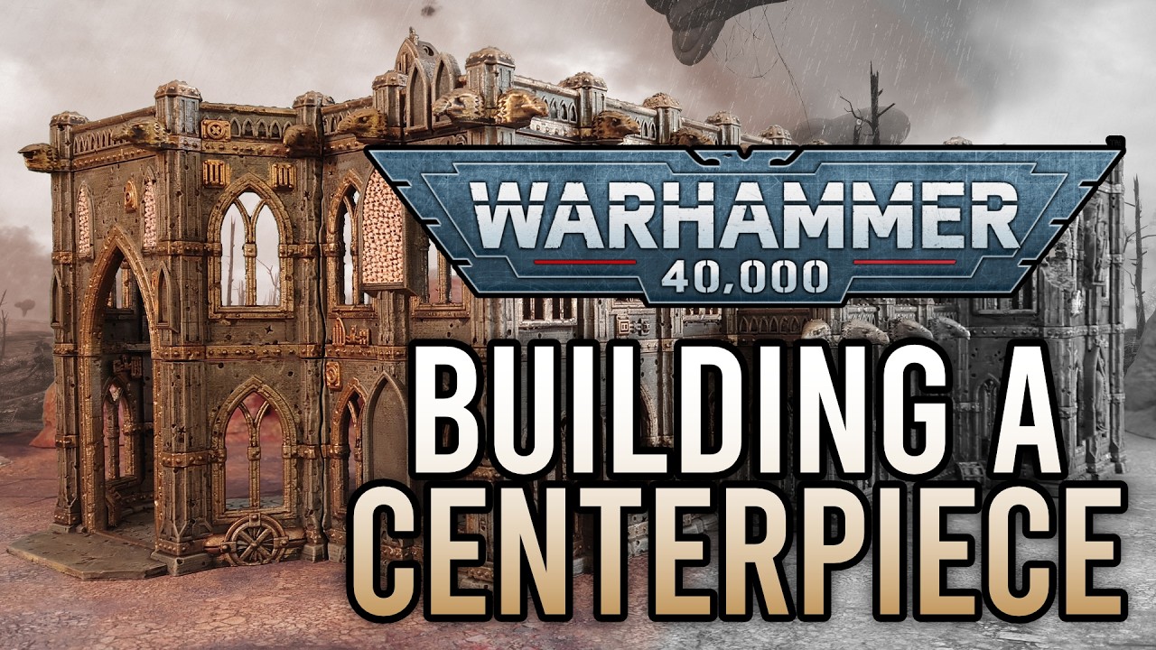 Building my Dream 40k Tabletop Terrain - Domina Ferrum