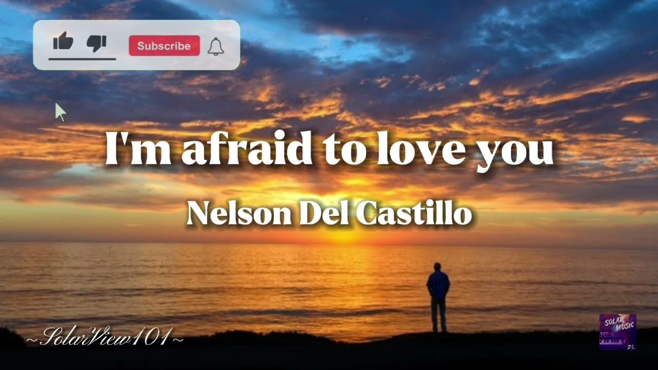 I'm afraid to love you (Lyrics Video)By:Nelson Del Castillo