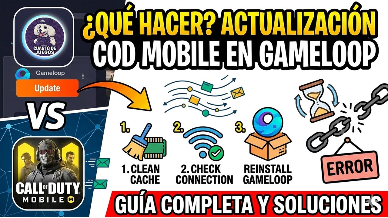 QUE HACER EN EL MOMENTO DE ACTUALIZAR COD MOBILE EN GAMELOOP