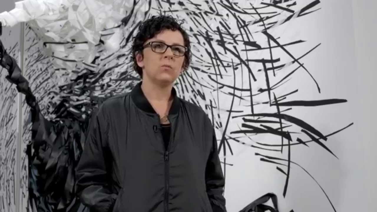 Drawing Now: 2015 | Die Rauminstallation von Monika Grzymala