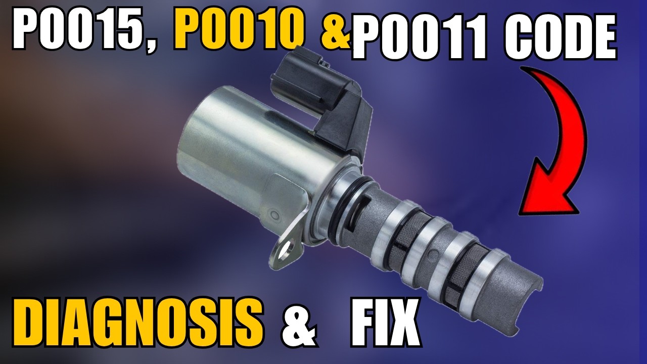 Diagnosis &  Fix p0015 code BMW /Toyota & Camshaft Position Timing Issue