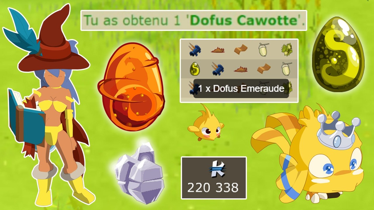 L'AVENTURE DOFUS RETRO MONOCOMPTE SAISONNIER - JOUR 5