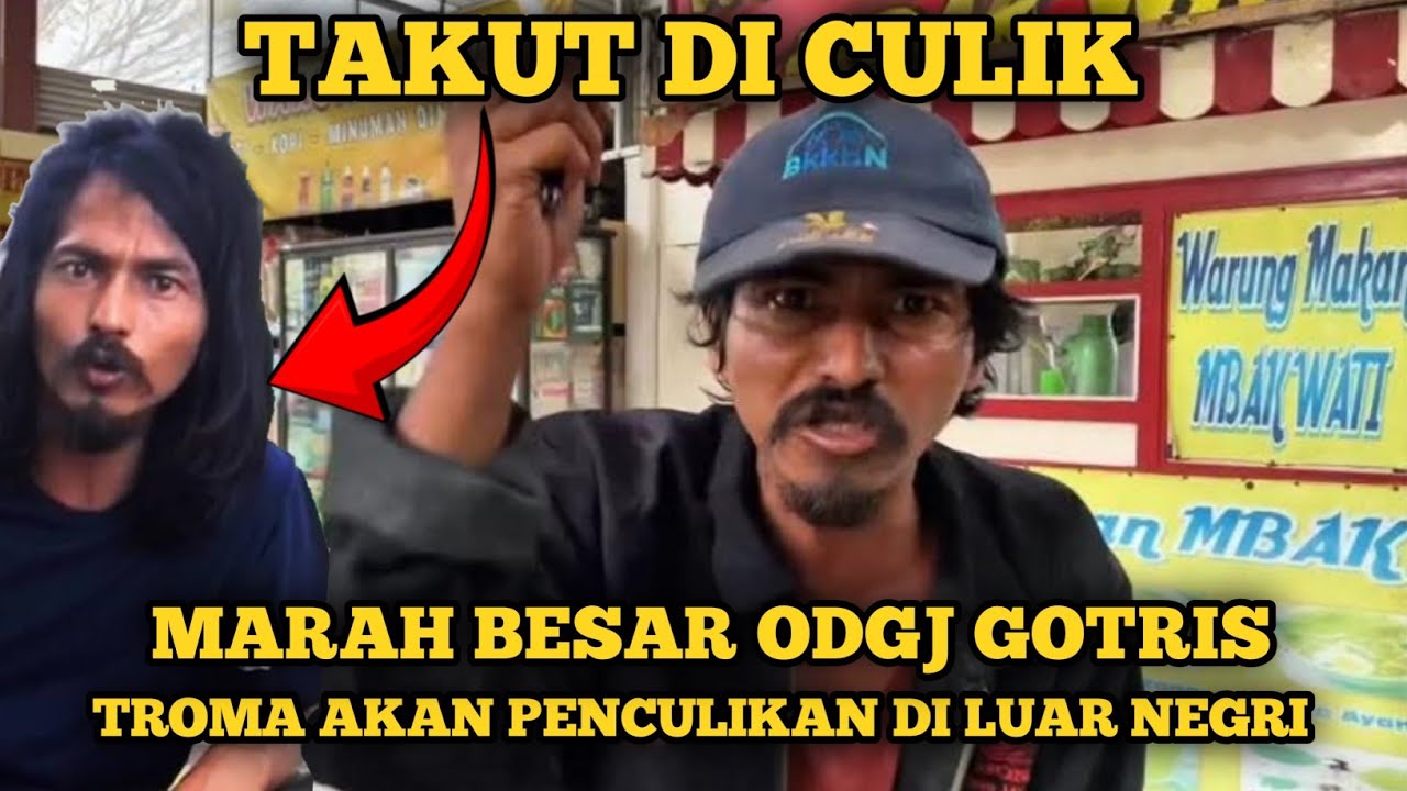 ODGJ GOTRIS TROMA TKW || PESAN MAS GOTRIS JANGAN BIAR INDONESIA ADA TKW  KELUAR NEGERI