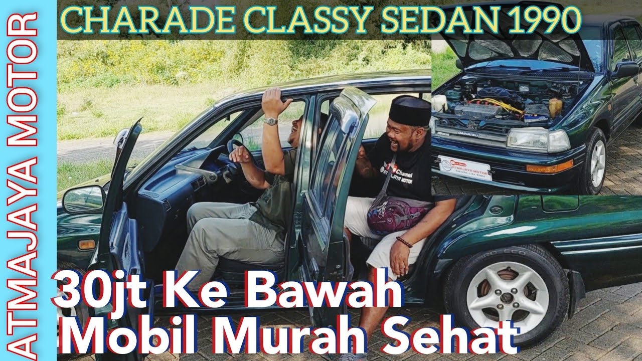 daihatsu Charade Classy th1990 | Review Edukasi Sedan 30jt ke bawah yang layak pakai Atmajaya Motor