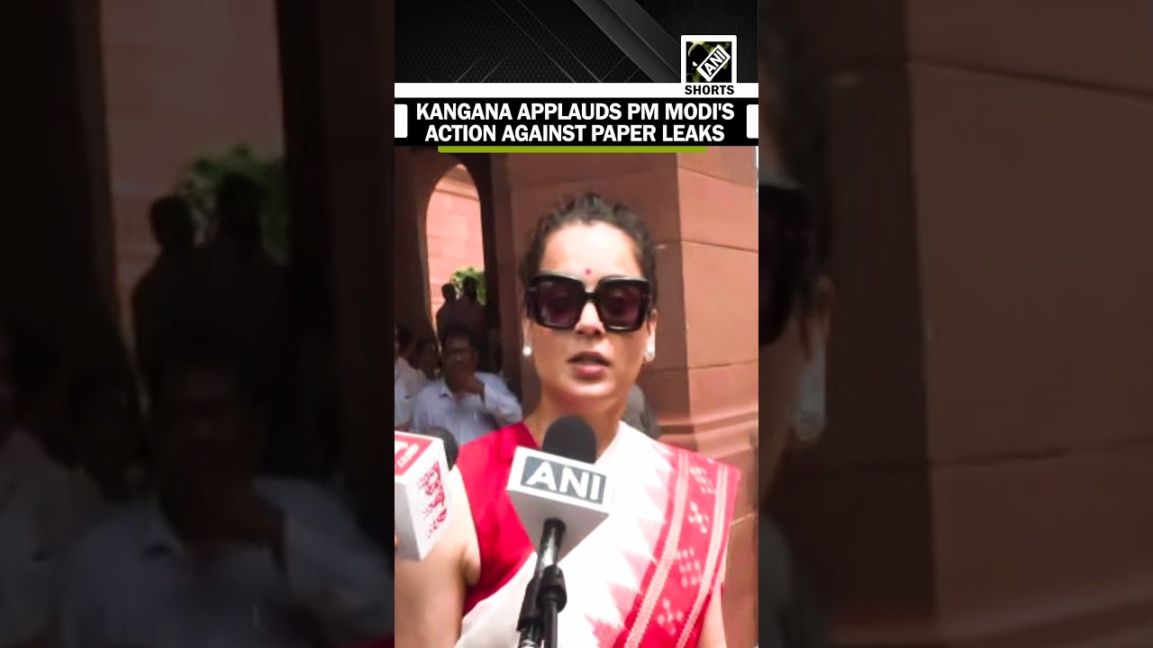 BJP MP Kangana Ranaut backs PM Modi's decision to crack down on Paper Leak networks