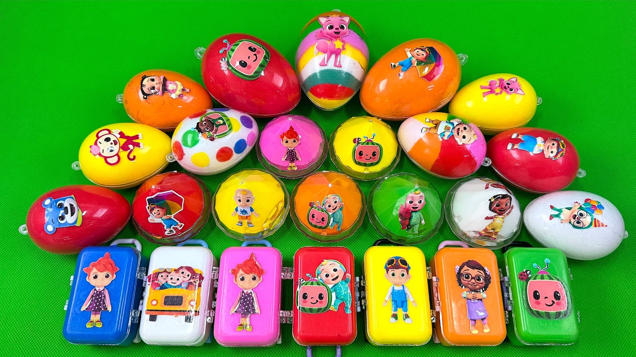 Rainbows SLIME 🌈 Looking Cocomelon in Rainbow Colorful! Satisfying, ASMR